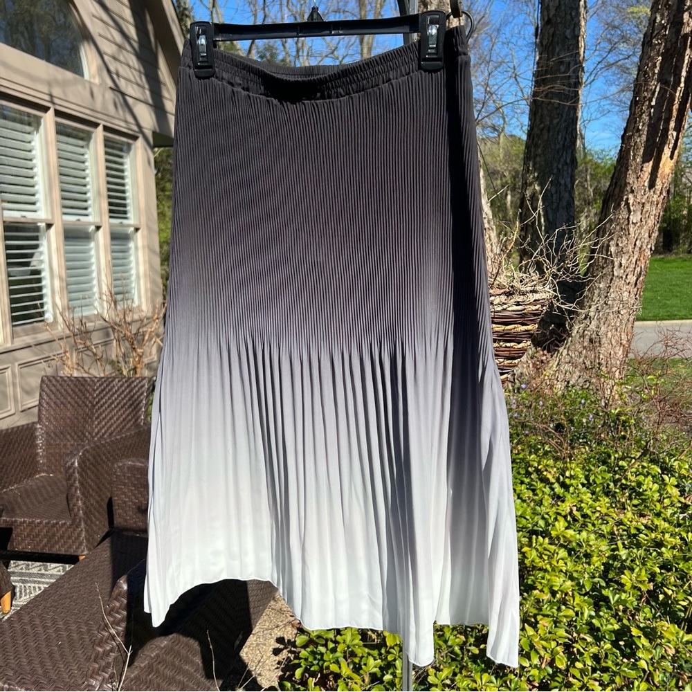 Ombré pleated skirt - medium - Picture 3 of 8